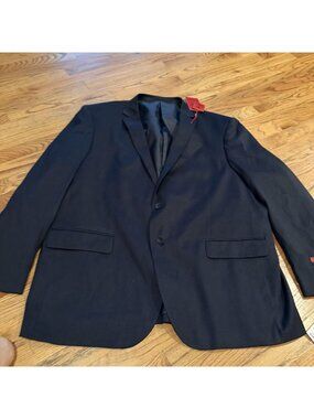Bocaccio Uomo Mens 50R Sport Coat Jacket Blazer New Navy Blue